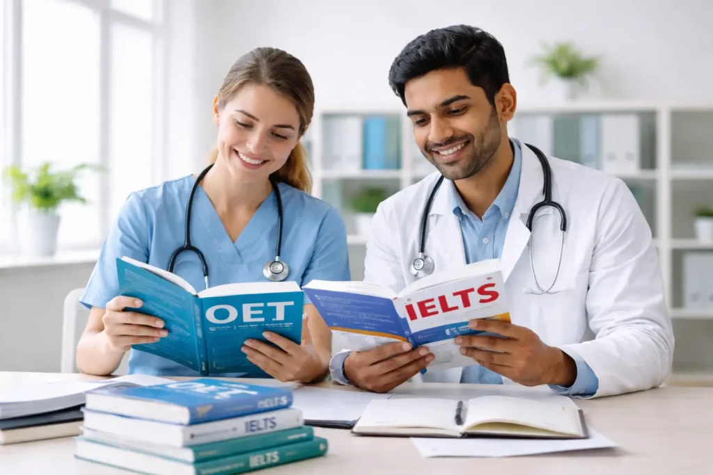 OET vs IELTS for nurses and doctors
